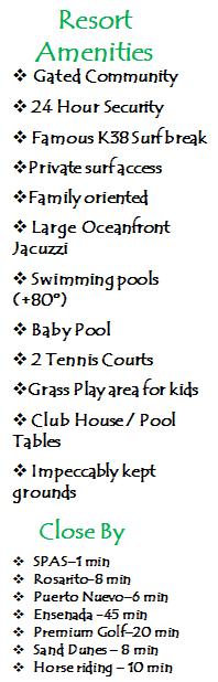 Club Marena Amenities